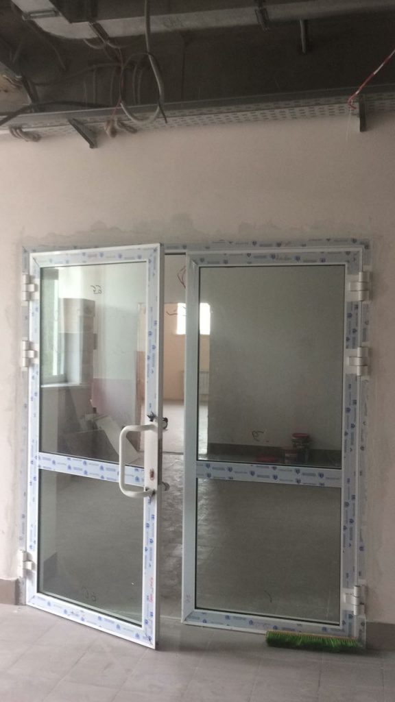 Алюминиевая дверь 1700×2200 мм. GFTD45207 Алюминиевая дверь 1700×2200 мм. GFTD45207